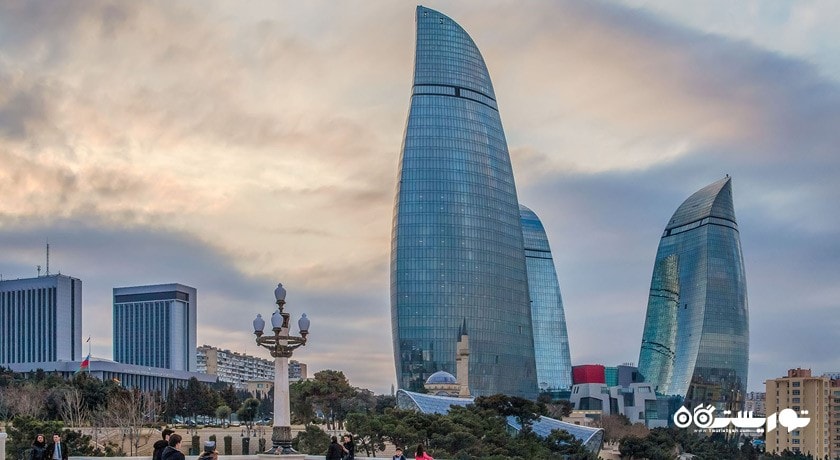 برج های شعله -  شهر باکو