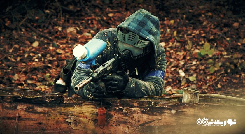 سرگرمی مرکز پینت بال باکو شهر آذربایجان کشور باکو