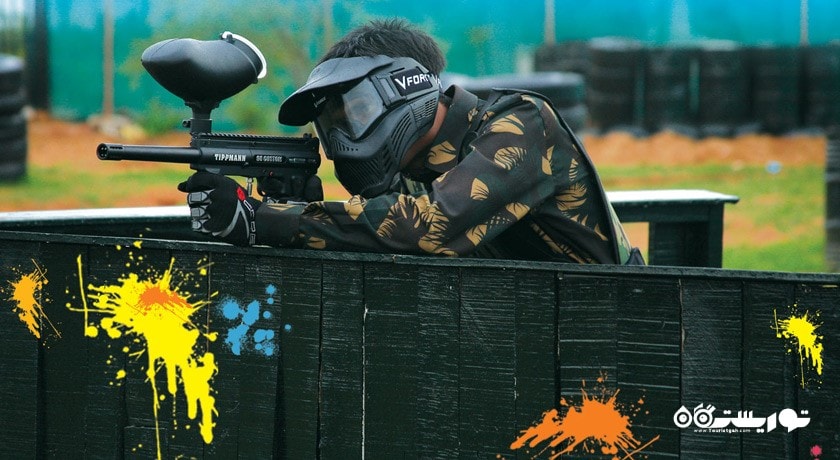 سرگرمی مرکز پینت بال باکو شهر آذربایجان کشور باکو