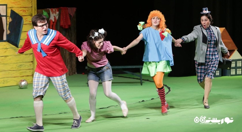 سرگرمی تئاتر در باکو شهر آذربایجان کشور باکو