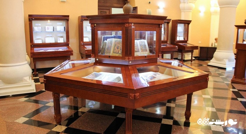  موزه مانتاداران (موزه نسخه های خطی باستانی) شهر ارمنستان کشور ایروان