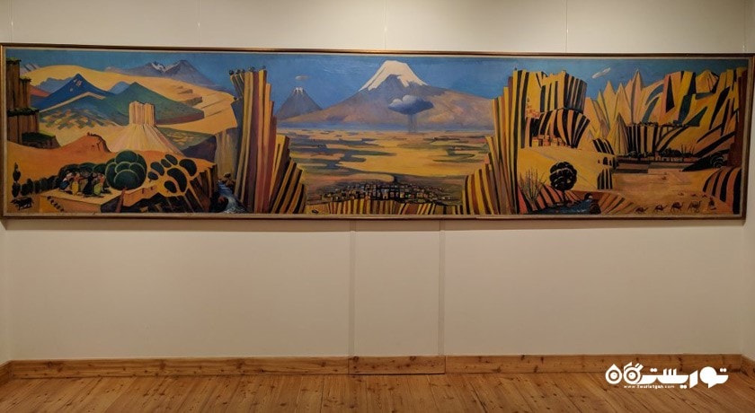  خانه موزه مارتیروس ساریان شهر ارمنستان کشور ایروان