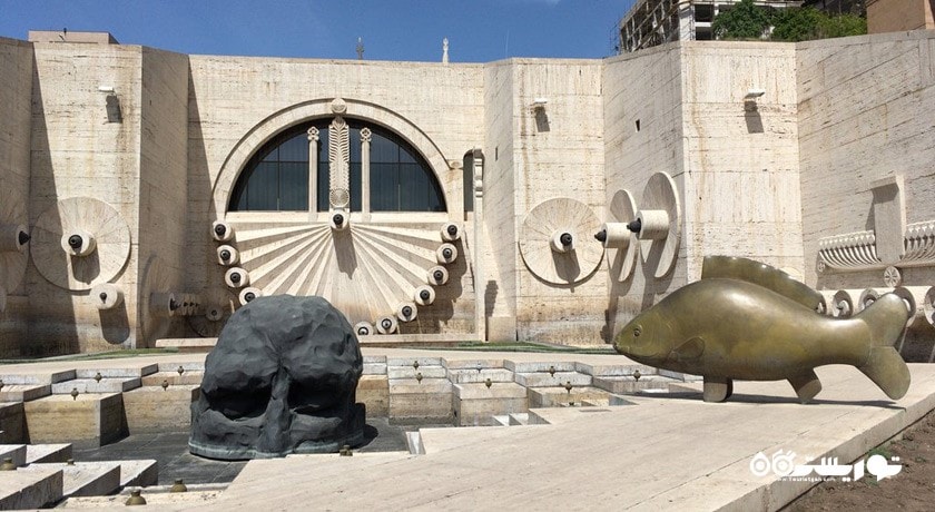  موزه هنر های معاصر کافسجیان شهر ارمنستان کشور ایروان