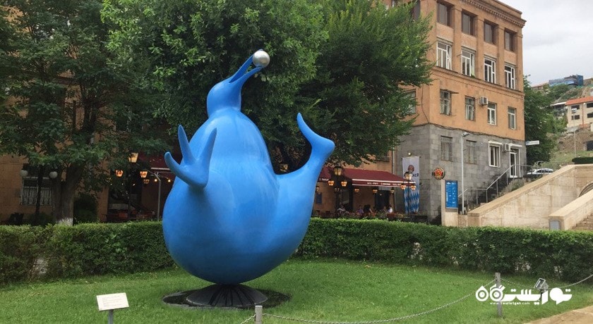  موزه هنر های معاصر کافسجیان شهر ارمنستان کشور ایروان