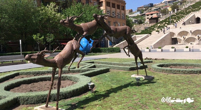  موزه هنر های معاصر کافسجیان شهر ارمنستان کشور ایروان