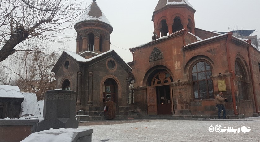  کلیسای زورآوور آستواتساتسین مقدس شهر ارمنستان کشور ایروان