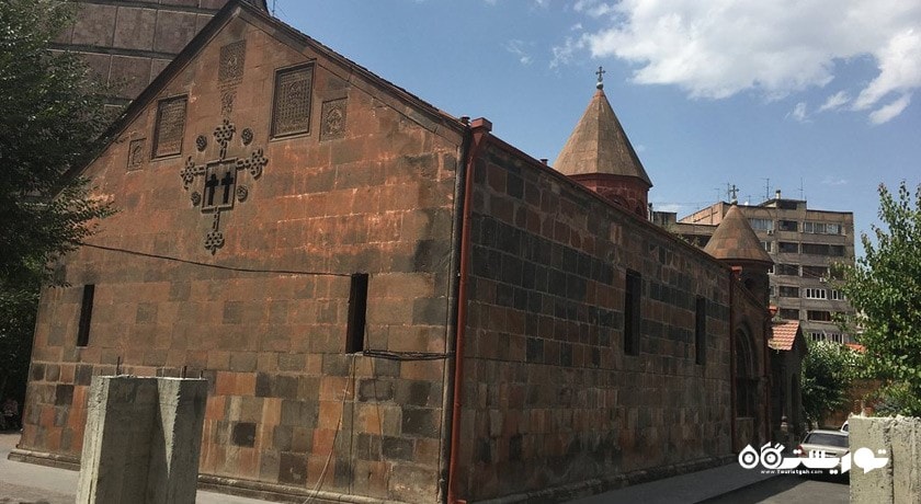  کلیسای زورآوور آستواتساتسین مقدس شهر ارمنستان کشور ایروان
