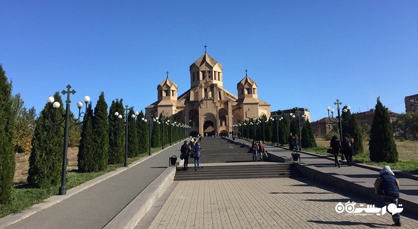  کلیسای جامع سنت گریگور روشنگر شهر ارمنستان کشور ایروان