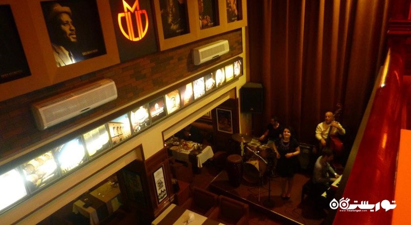 رستوران کلوب جاز ملخص شهر ایروان 