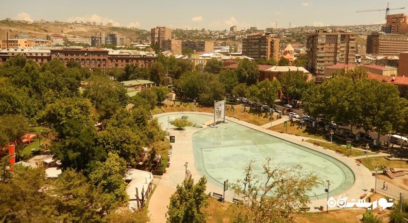  دریاچه قو شهر ارمنستان کشور ایروان