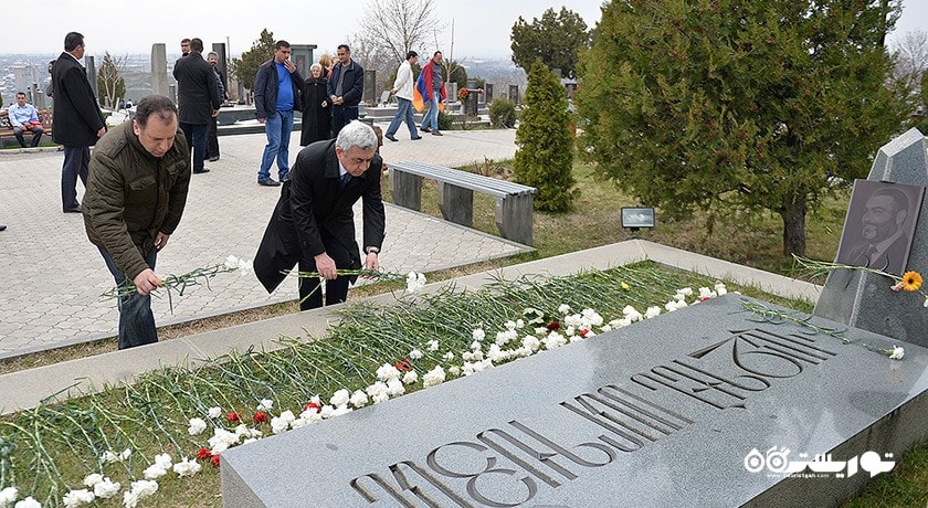  گورستان یرابلور شهر ارمنستان کشور ایروان