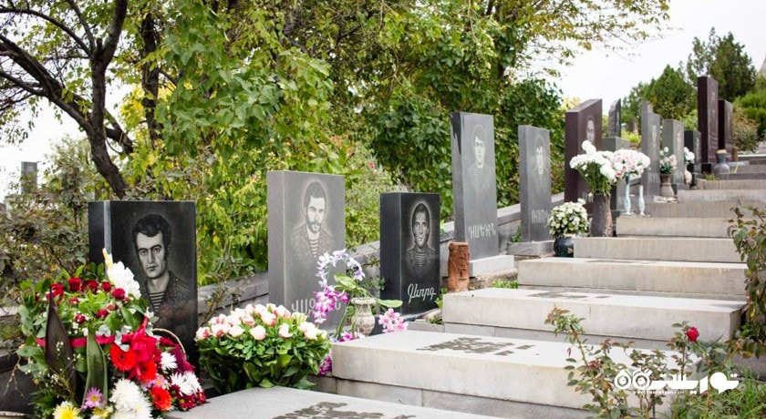  گورستان یرابلور شهر ارمنستان کشور ایروان