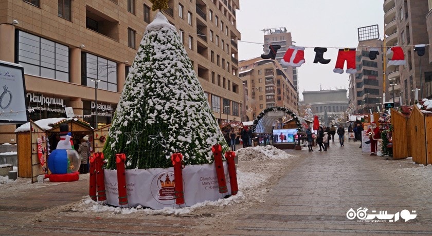  خیابان شمالی ، ایروان شهر ارمنستان کشور ایروان