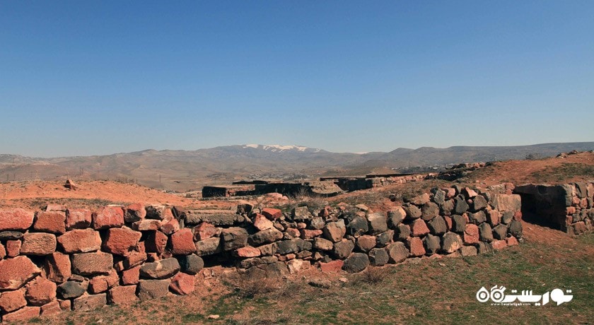  قلعه اربونی شهر ارمنستان کشور ایروان