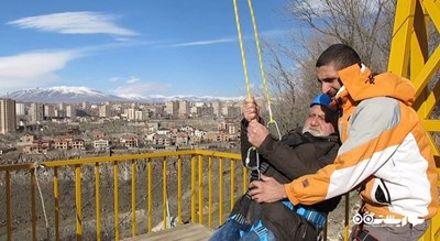 سرگرمی زیپ لاین ، ایروان شهر ارمنستان کشور ایروان