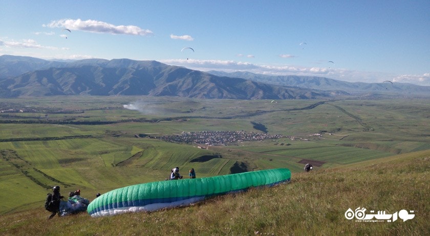 پاراگلایدر در ارمنستان -  شهر ایروان