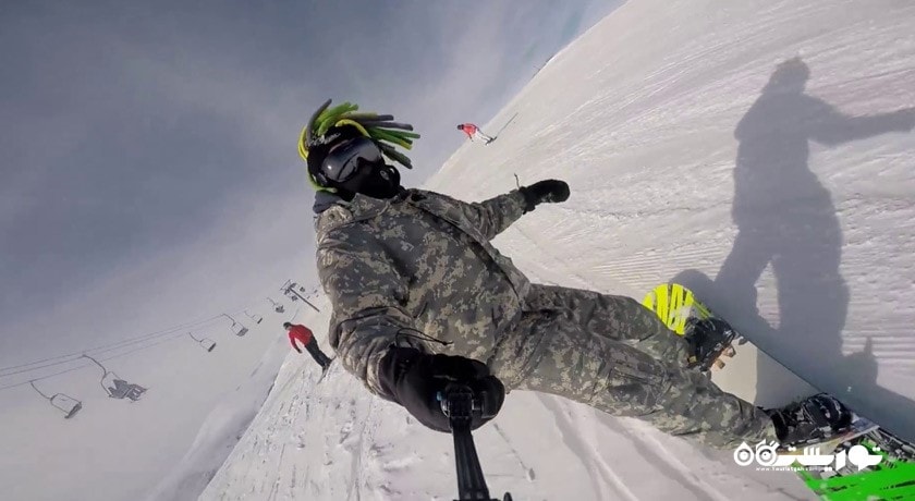 سرگرمی ورزش های زمستانی در ارمنستان شهر ارمنستان کشور ایروان