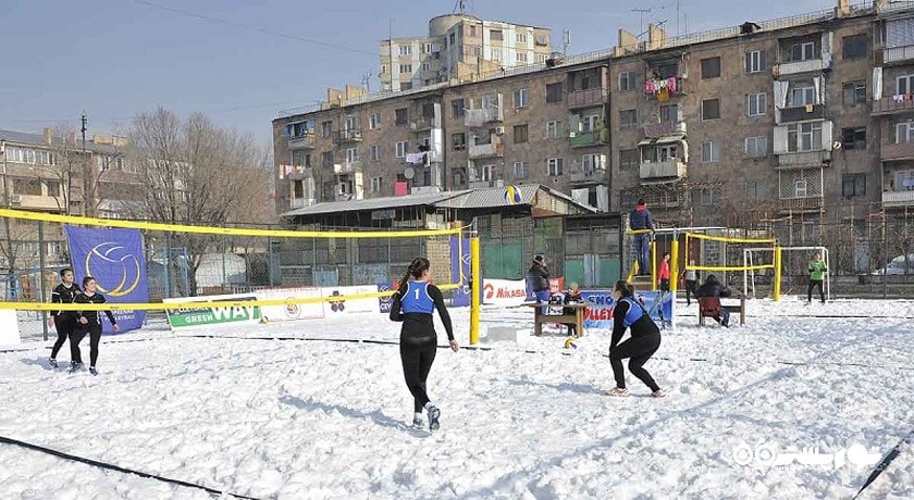 ورزش های زمستانی در ارمنستان -  شهر ایروان