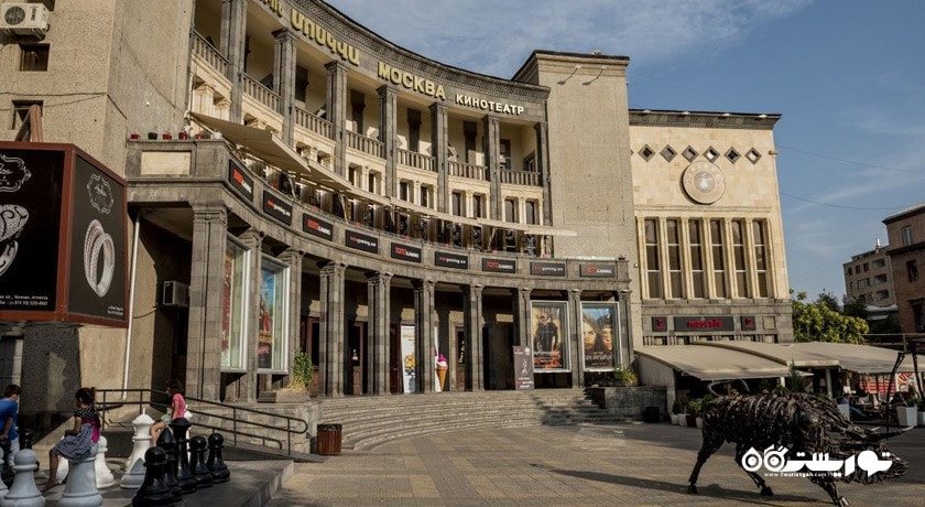 سرگرمی سینما در ایروان شهر ارمنستان کشور ایروان