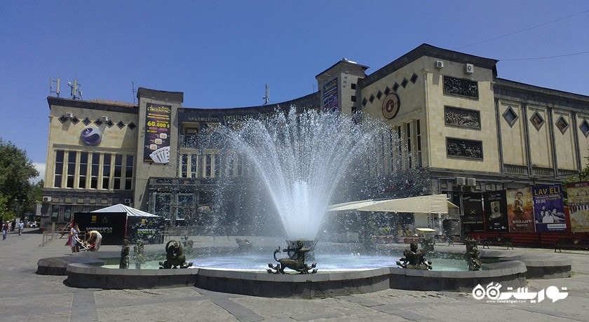سرگرمی سینما در ایروان شهر ارمنستان کشور ایروان