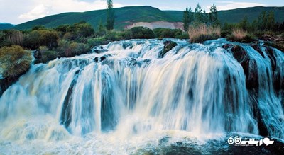 سرگرمی آبشار های مرادیه شهر ترکیه کشور وان