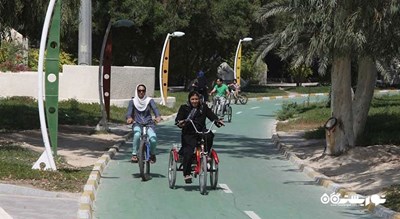  پیست دوچرخه سواری کیش شهر هرمزگان استان کیش