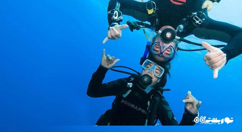  مرکز غواصی کیش شهر هرمزگان استان کیش