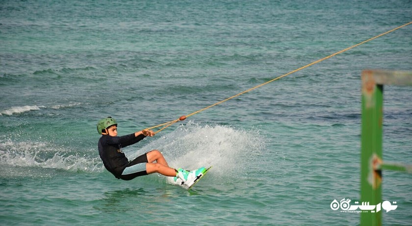  پارک کیبل اسکی  شهر هرمزگان استان کیش