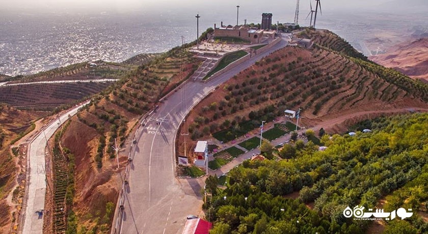  مجموعه تفریحی و تفرجگاه عینالی شهرستان آذربایجان شرقی استان تبریز