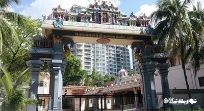  معبد سری تاندایوتاپانی شهر سنگاپور کشور سنگاپور