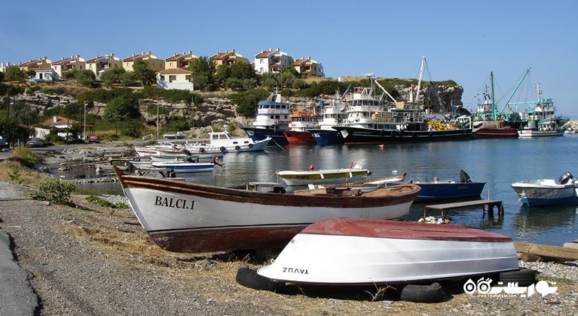 سرگرمی ساحل کارابورون شهر ترکیه کشور ازمیر