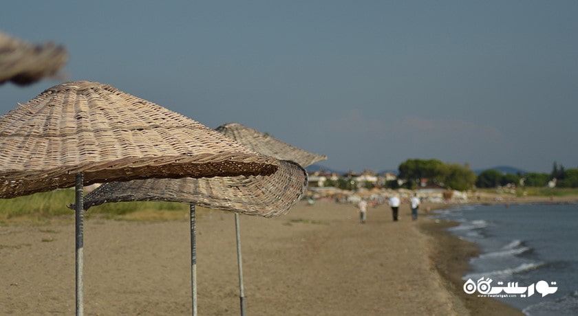 سرگرمی سواحل دیکیلی شهر ترکیه کشور ازمیر