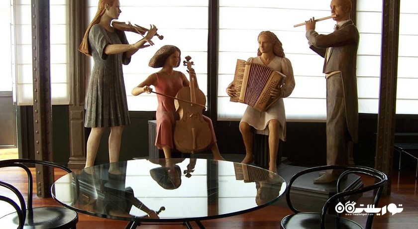  موزه موسیقی و کتابخانه صدای موزیک سو شهر ترکیه کشور ازمیر