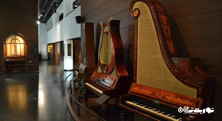  موزه موسیقی و کتابخانه صدای موزیک سو شهر ترکیه کشور ازمیر