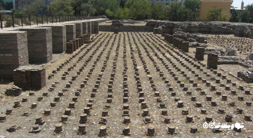  حمام رومی شهر ترکیه کشور آنکارا