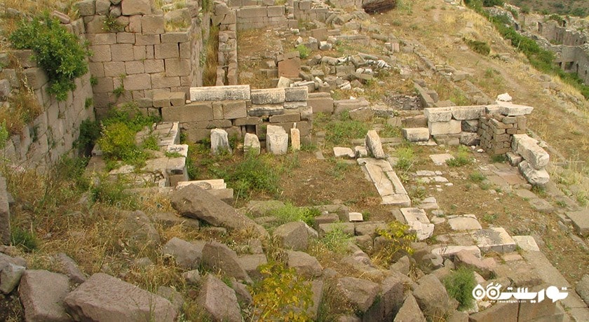  شهر باستانی پرگامون شهر ترکیه کشور ازمیر