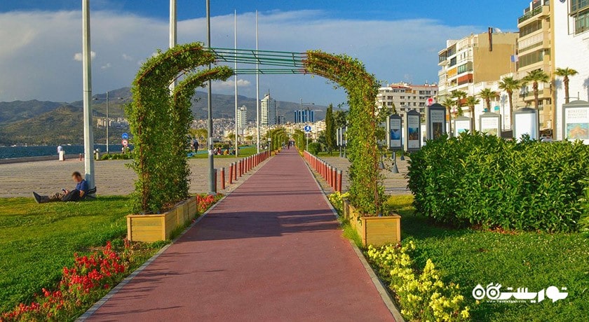 سرگرمی خیابان کوردون بویو شهر ترکیه کشور ازمیر