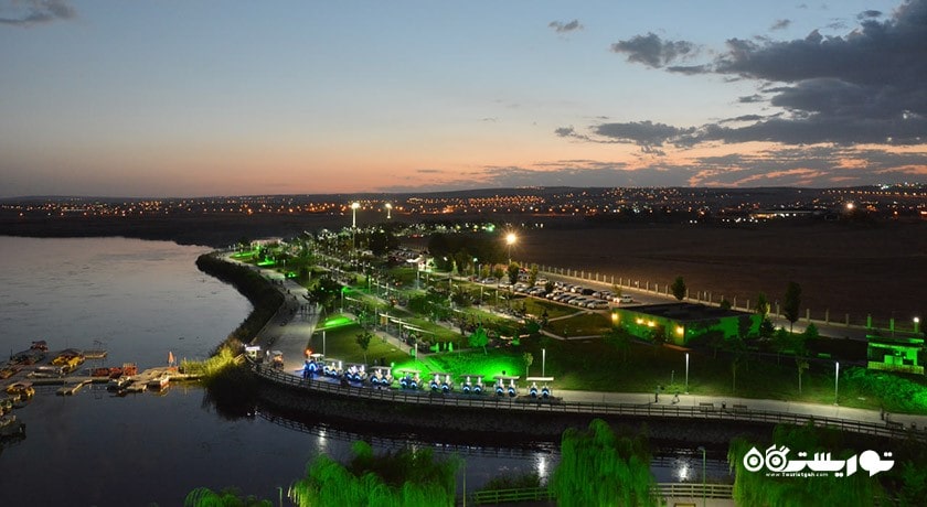 سرگرمی دریاچه موگان شهر ترکیه کشور آنکارا