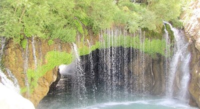 آبشار آب ملخ -  شهر اصفهان