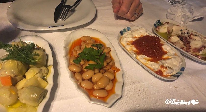 رستوران رستوران غذای دریایی ممدوف شهر بدروم 