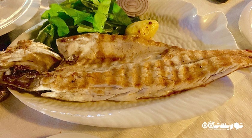 رستوران رستوران غذای دریایی ممدوف شهر بدروم 