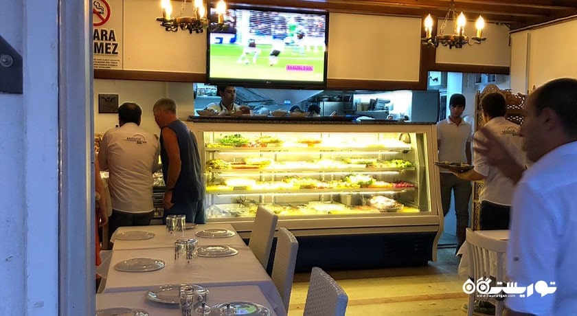 رستوران رستوران غذای دریایی ممدوف شهر بدروم 