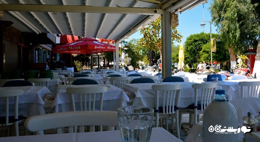 رستوران رستوران غذای دریایی ممدوف شهر بدروم 