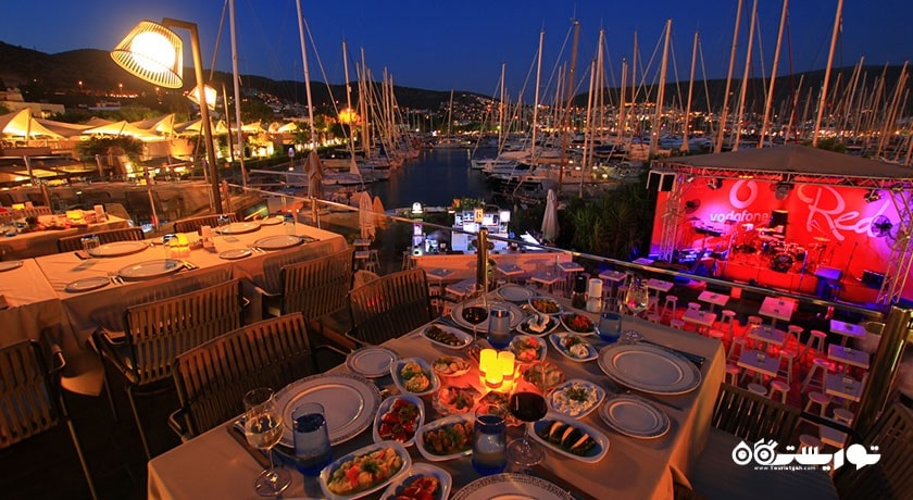 رستوران رستوران مارینا یات کلاب شهر بدروم 