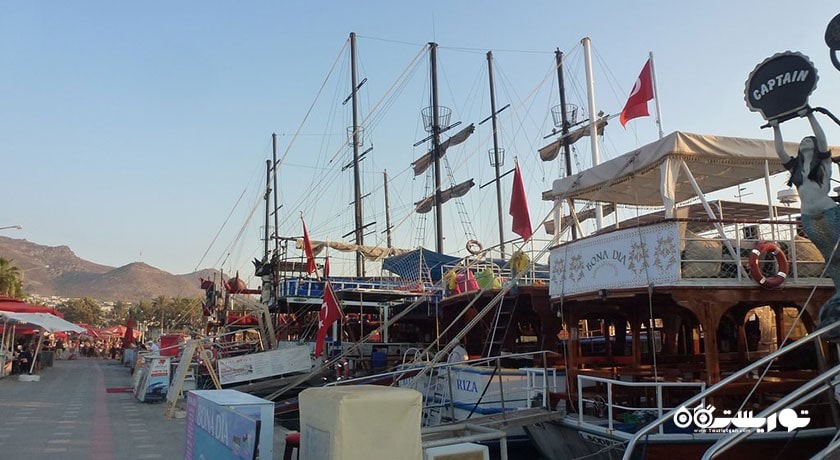 سرگرمی دی مارین مارینا تورگوتریس شهر ترکیه کشور بدروم