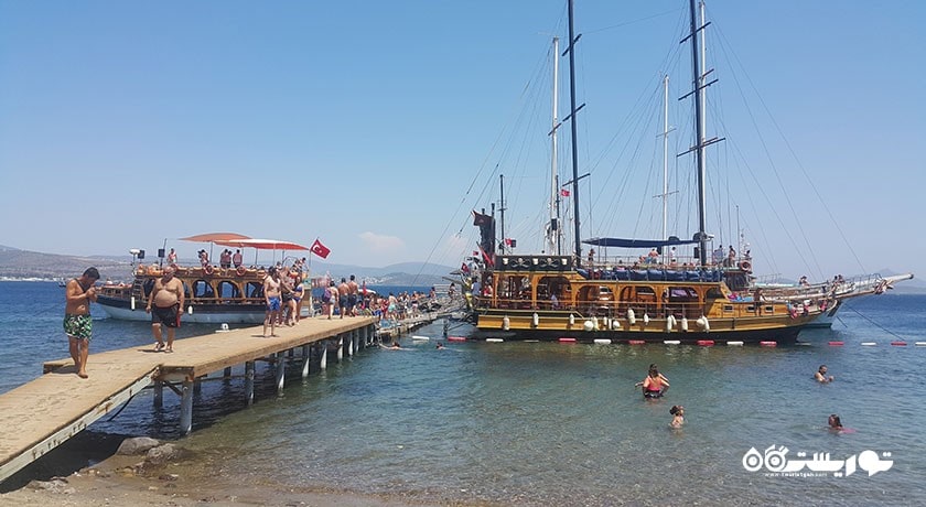 سرگرمی ساحل یاهسی شهر ترکیه کشور بدروم