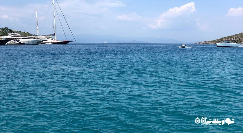 سرگرمی ساحل یاهسی شهر ترکیه کشور بدروم