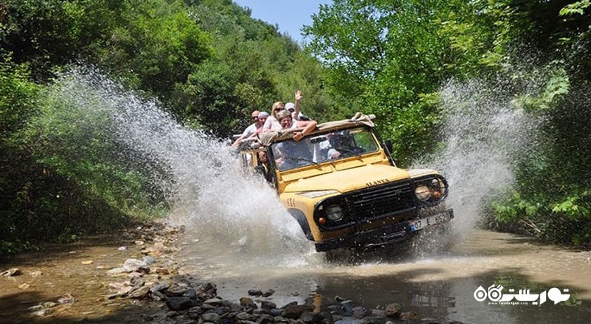 سرگرمی تور جیپ 4×4 تمام روزه بدروم  شهر ترکیه کشور بدروم