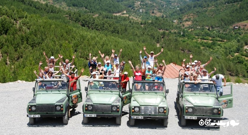 سرگرمی تور جیپ 4×4 تمام روزه بدروم  شهر ترکیه کشور بدروم