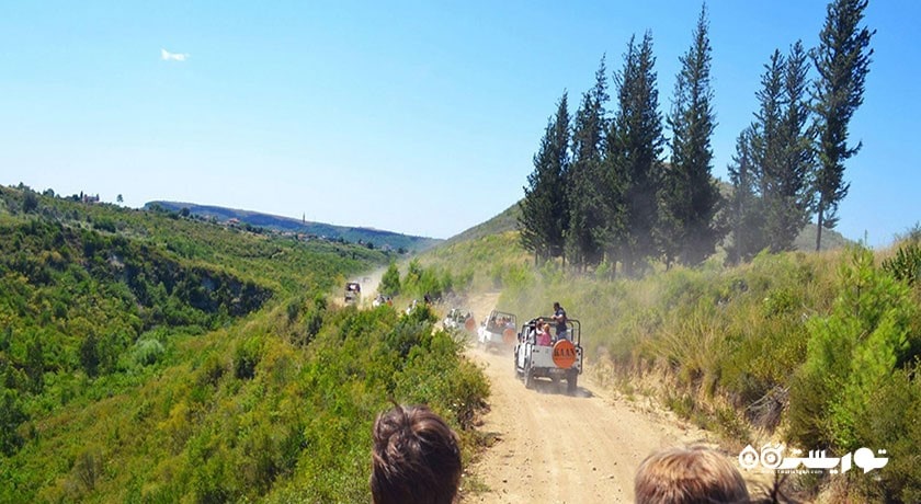 سرگرمی تور جیپ 4×4 تمام روزه بدروم  شهر ترکیه کشور بدروم